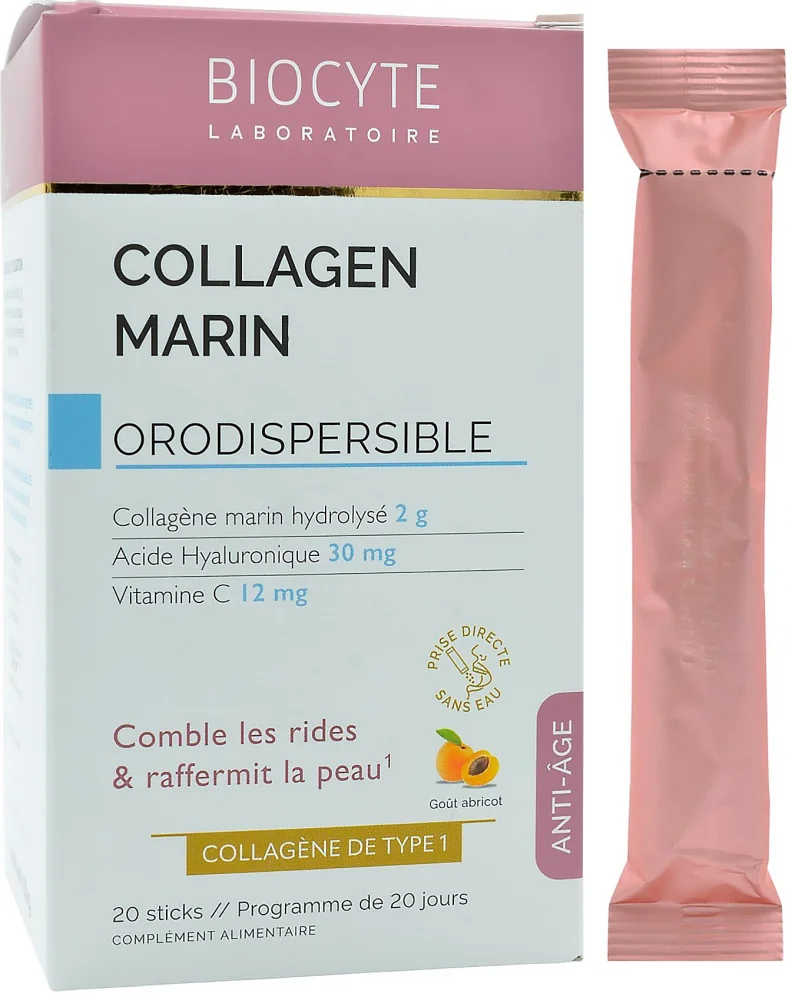 Колаген для пружності та молодості шкіри / COLLAGEN MARIN ORODISPERSIBLE / Biocyte купить