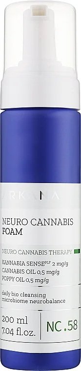 Нежная пенка для чувствительной кожи / Neuro Cannabis Clean Foam
