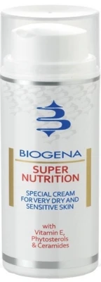 Спеціальний крем для дуже сухої і чутливої шкіри / SUPER NUTRITION / Biogena