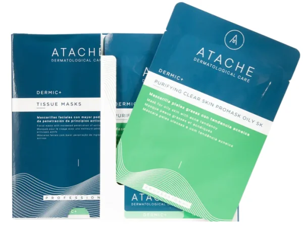 Маска для решения проблем жирной кожи склонной к акне / Purifying Clear Skin PROMASK / Atache