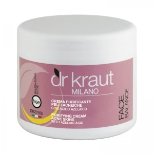 Крем для шкіри з акне з азелаїнової кислотою / Purifying cream for acne skin / Dr.Kraut