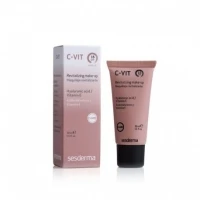 Тональний крем з гіалуроновою кислотою / C-VIT Revitalizing make-up Hyaluronic Acid and Vitamin E SPF15 / Sesderma