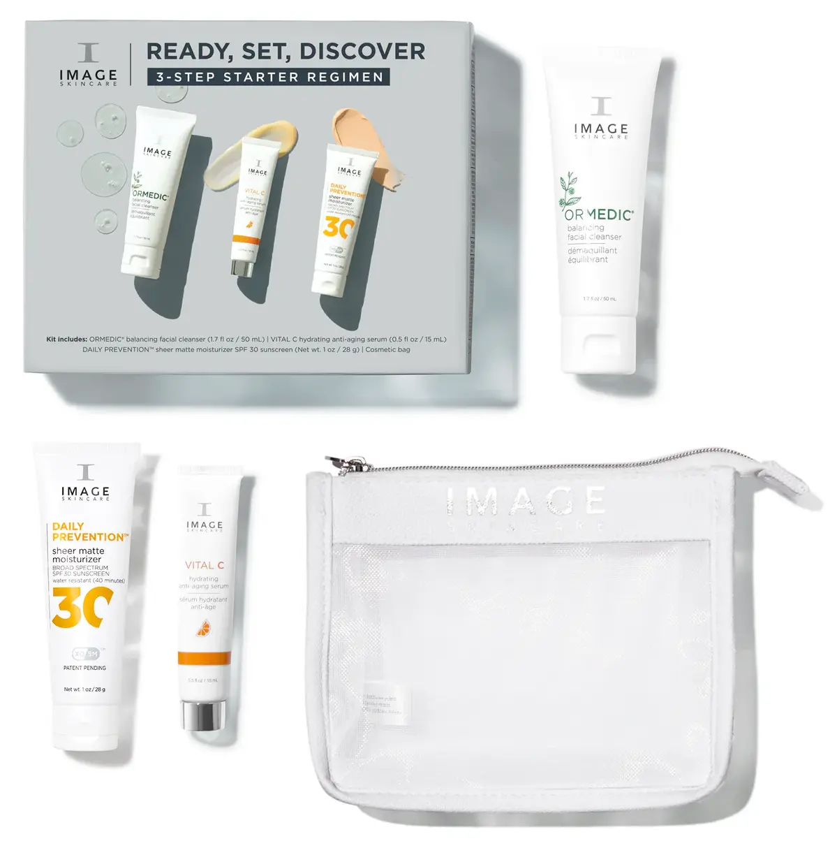 Стартовый набор для лица Ready. Set. Discover / Facial Set Ready