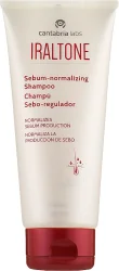 Шампунь себорегулюючий для жирной кожи головы / Iraltone Saboregulating Shampoo / Cantabria labs