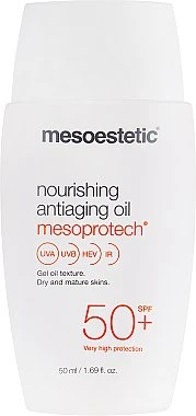 Омолаживающее питательное масло / Nourishing antiaging oil SPF50+ / Mesoestetic купить