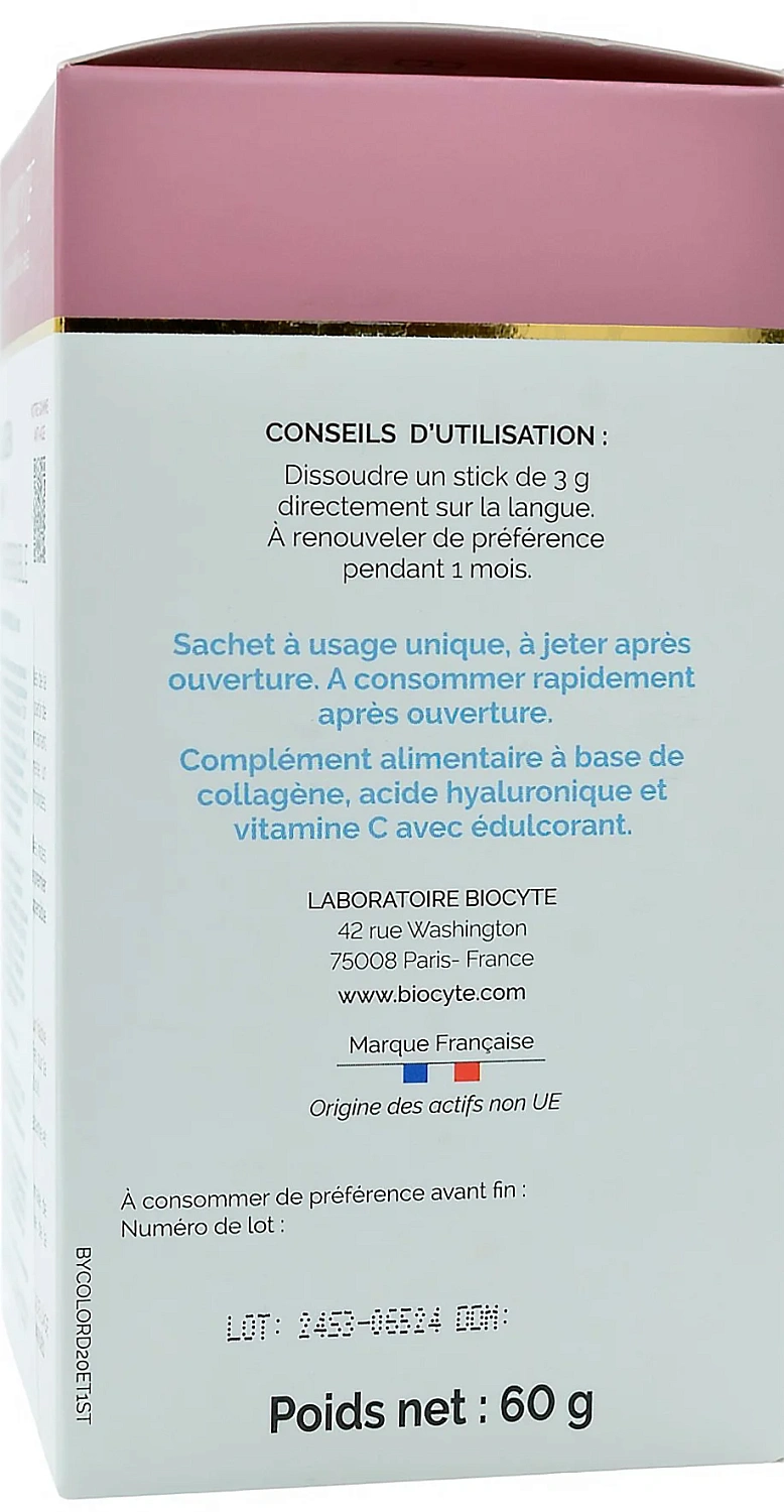 Коллаген для упругости и молодости кожи / COLLAGEN MARIN ORODISPERSIBLE / Biocyte