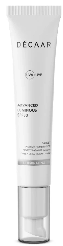 Крем-фильтр Люминос суперлегкий для сияния SPF50 / Advanced Luminous SPF50 / DECAAR купить