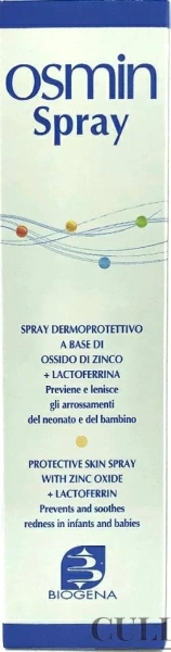 Спрей от потницы и опрелостей (Zinc+Lactoferrin) / Osmin SPRAY / Biogena купить