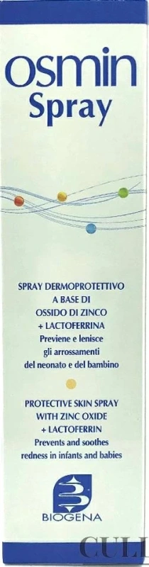 Спрей от потницы и опрелостей (Zinc+Lactoferrin) / Osmin SPRAY / Biogena купить