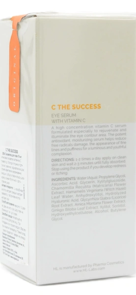 Сироватка для повік з вітаміном С / C THE SUCCESS  EYE SERUM / Holy Land купить