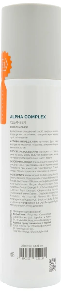 Очиститель с АНА / ALPHA COMPLEX CLEANSER / Holy Land купить