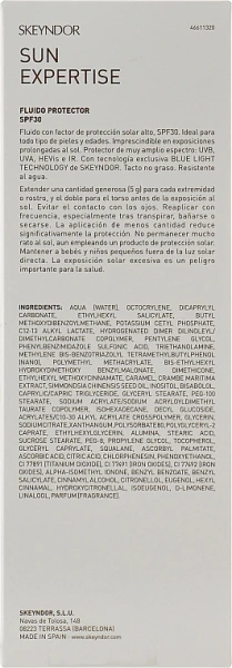 Солнцезащитный флюид SPF30 с технологией Blue Light / Protective sun fluid SPF30 / Skeyndor купить