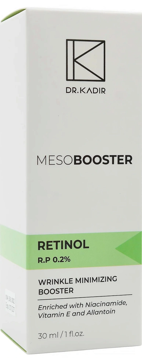 Мезо бустер з ретинолом / MESO BOOSTER RETINOL / Dr.Kadir