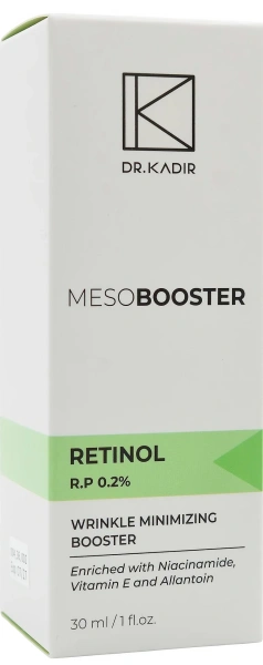 Мезо бустер з ретинолом / MESO BOOSTER RETINOL / Dr.Kadir купить