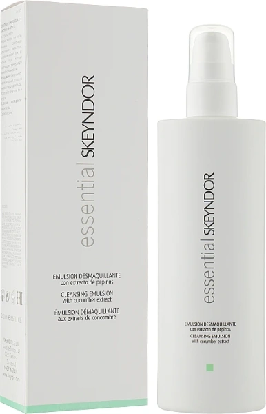 Очищающая эмульсия с экстрактом огурца / Essential Cleansing Emulsion with Cucumber Extract / Skeyndor купить