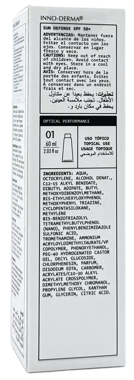 Сонцезахисний крем SPF50 + / SUNBLOCK SUN DEFENSE SPF 50+ / Innoaesthetics