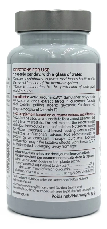 Мікроінкапсульований куркумін х 185 / Curcumin X 185 / Biocyte купить