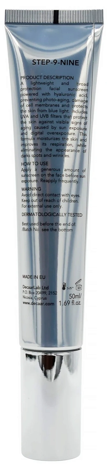 Крем-эликсир SPF50 омолаживающий солнцезащитный / Youth Elixir Suncare Cream SPF50 / DECAAR
