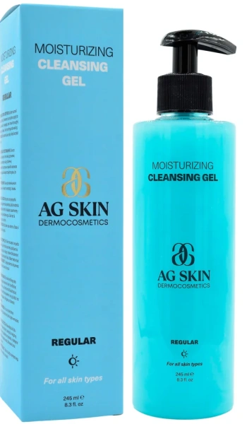 Зволожуючий гель для вмивання / Moisturizing cleansing gel restoring skin microbiome / AG Skin