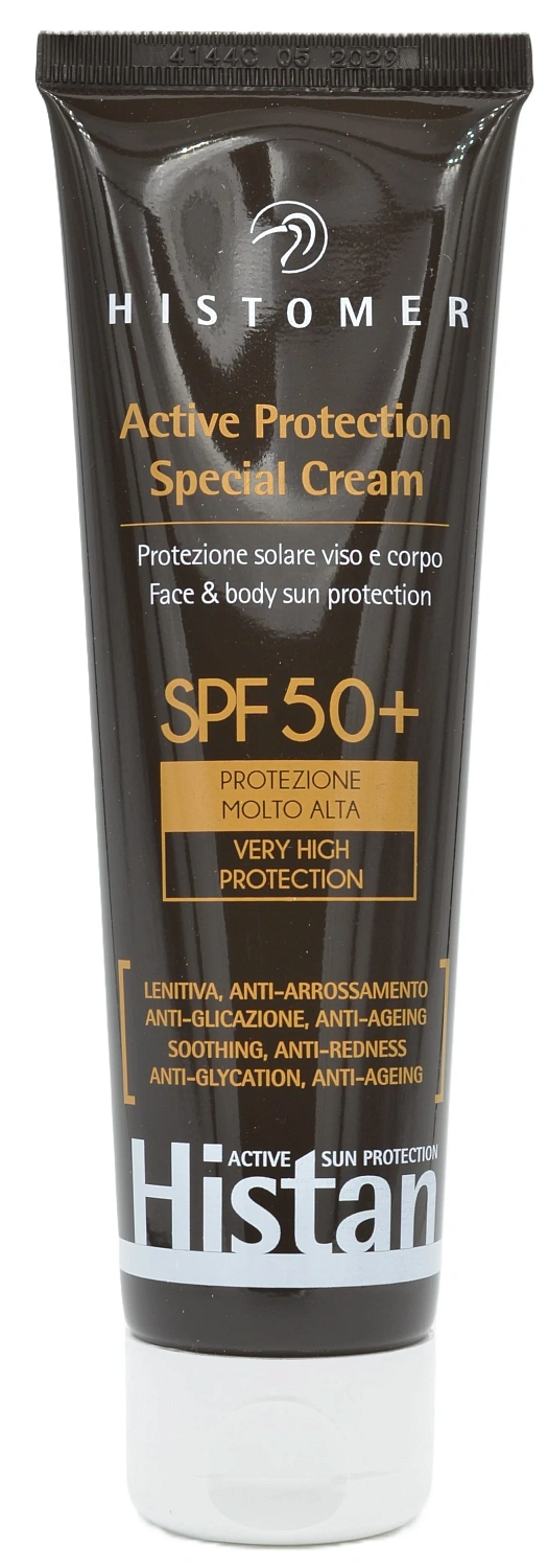 Крем сонцезахисний для обличчя і тіла / Active Protection Special Cream SPF50+ / Histomer