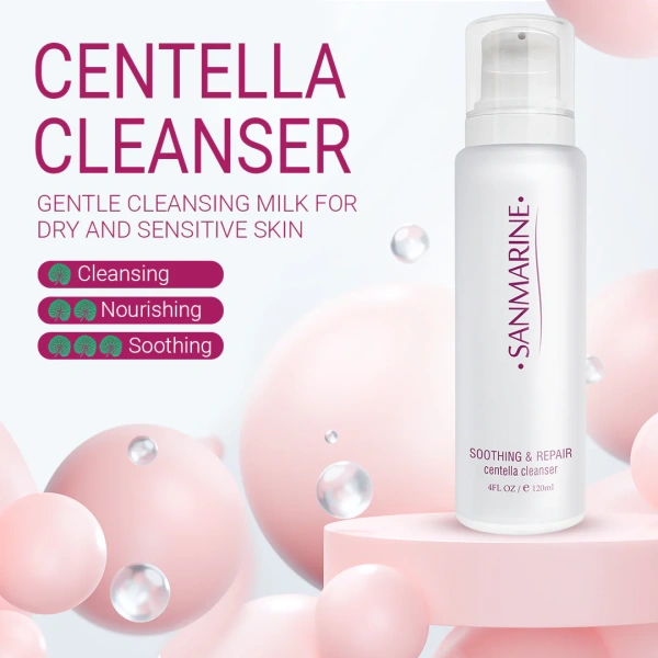 Очищающее молочко с центеллой / CENTELLA CLEANSER / Sanmarine  купить
