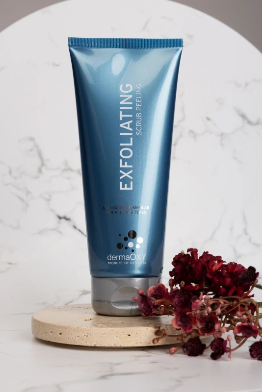 М'який скраб-пілінг, що очищає / Exfoliating Scrub – Peeling / DermaOxy купить