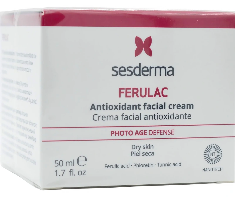 Антиоксидантний крем для обличчя / Ferulac Antioxidant Facial Cream / Sesderma купить