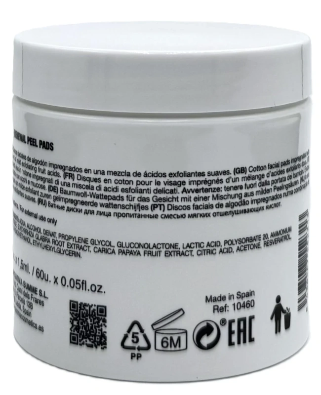 Котонові диски для очищення / ECC Renewal Peel Pads / S+|SUMMECOSMETICS купить