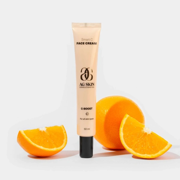 Увлажняющий крем с витамином C для сияния кожи / Smart C face cream / AG Skin купить