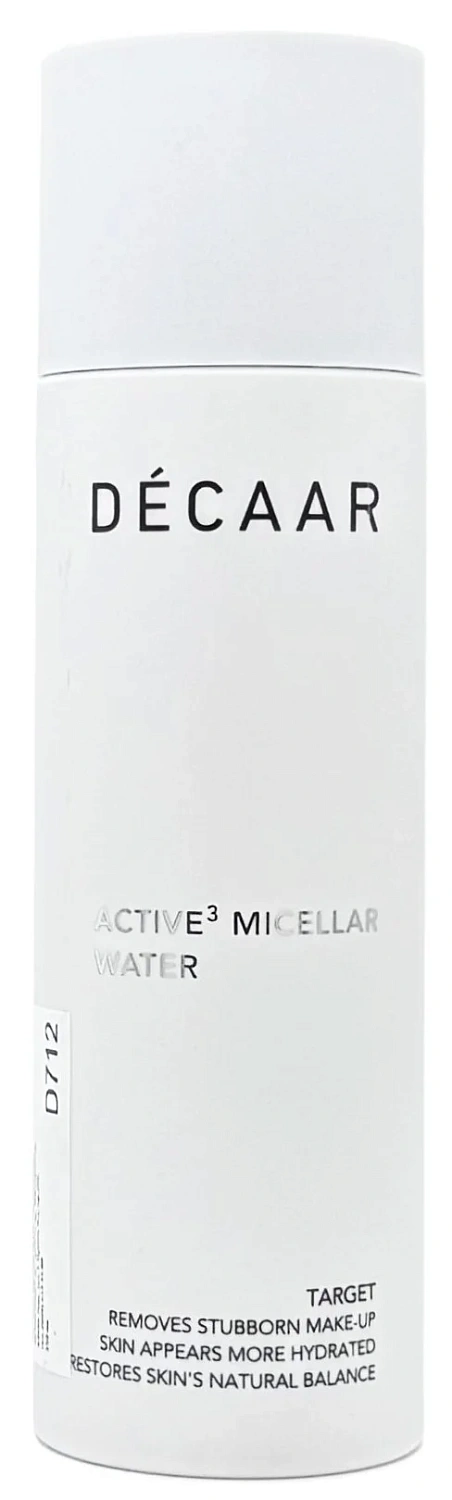 Міцелярна вода / ACTIVE³ micellar water / DECAAR