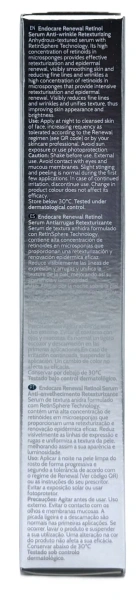 Омолаживающая сыворока для лица с ретинолом / ENDOCARE RENEWAL Retinol Intensive Serum / Cantabria Labs купить
