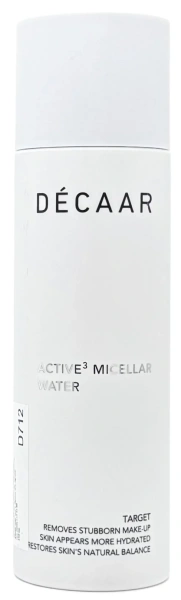 Міцелярна вода / ACTIVE³ micellar water / DECAAR купить