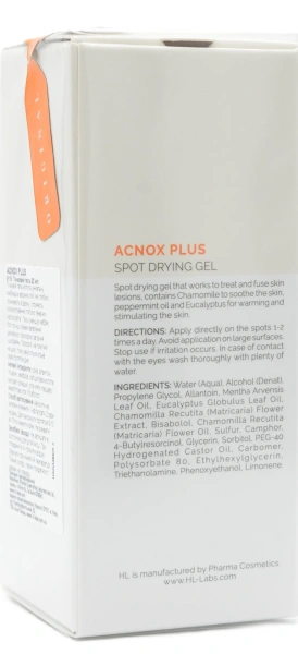 Подсушивающий гель для проблемной кожи с акне / ACNOX PLUS SPOT DRYING GEL / Holy Land купить