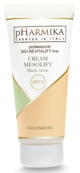 Крем мезоліфтинг із чорною ікрою SPF 30 / CREAM MESOLIFT black caviar SPF 30 / pHarmika