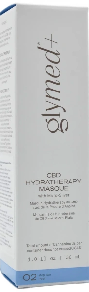 Зволожувальна маска для шкіри з мікросріблом та CBD / CBD Hydratherapy Masque / GlyMed Plus купить