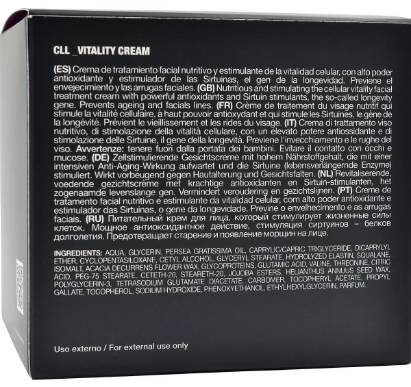 Антивіковий крем для обличчя, що стимулює життєвий тонус клітин / Cell Vitality Cream / S+|SUMMECOSMETICS купить