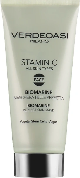 Биоморская маска для идеальной кожи лица / Stamin C Biomarine Perfect Skin Mask / Verdeoasi купить