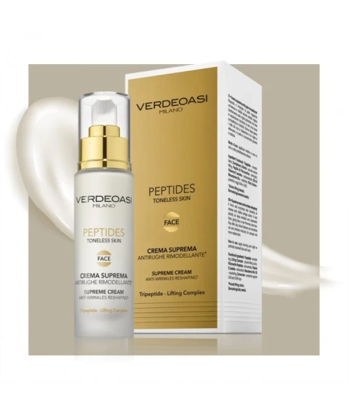 Моделирующий премиум-крем против морщин с пептидами / Supreme cream anti-wrinkles reshaping / Verdeoasi  купить
