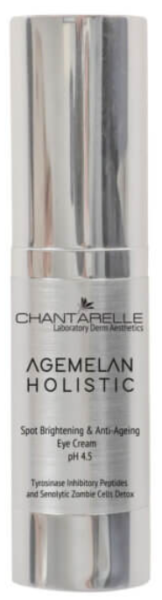 Крем для очей, що освітлює і омолоджує pH 4,5 / Agemelan Holistic Eye Cream pH 4.5 / Chantarelle