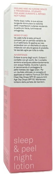 Ночной лосьон-пилинг для лица SLEEP & PEEL / 301 SLEEP & PEEL NIGHT LOTION / Histomer купить