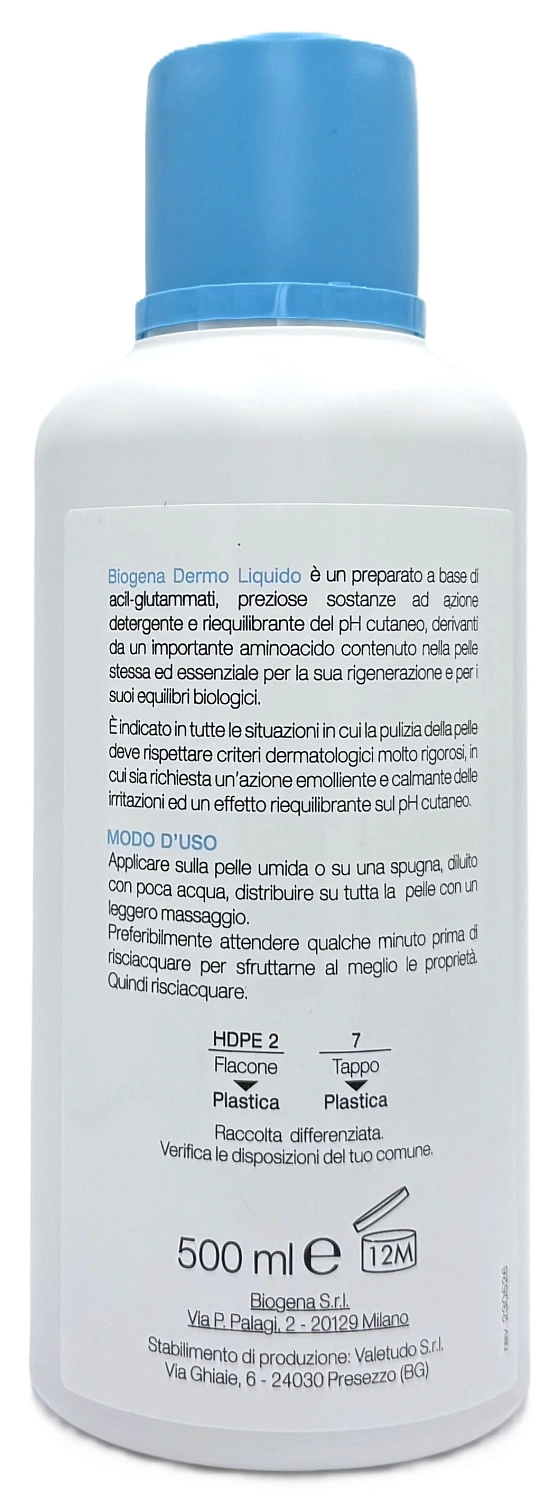 Гель для душа нормализующий / DERMO Liquido / Biogena