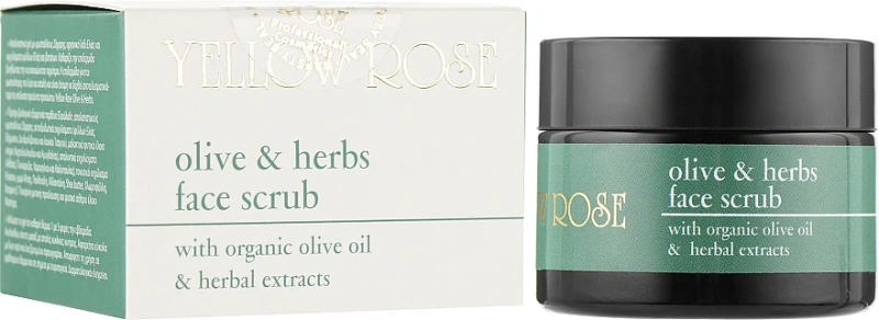 Скраб с органическим маслом оливы /  Olive & Herbs Scrub / Yellow Rose купить