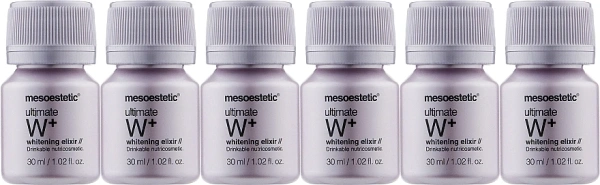 Ultimate W+ осветляющий питьевой эликсир / Ultimate W+ whitening elixir / Mesoestetic купить