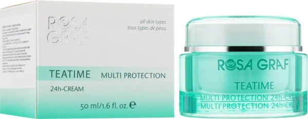 Крем с экстрактом зеленого чая / TEATIME MULTI PROTECTION 24h-CREAM / Rosa Graf купить