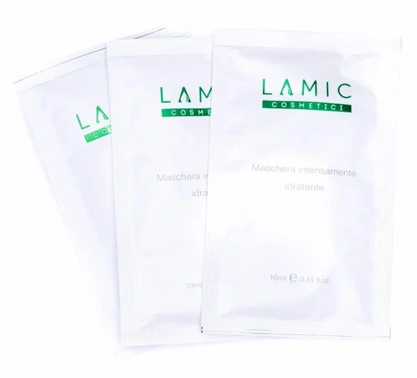 Інтенсивно зволожуюча маска «Maschera intensamente idratante» набір із 3 масок / Lamic Cosmetici купить
