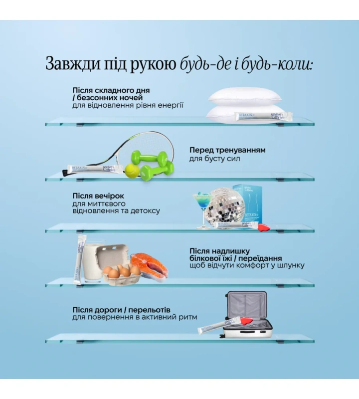 BETAXIN fit — добавка на все случаи жизни / Revive & Thrive купить