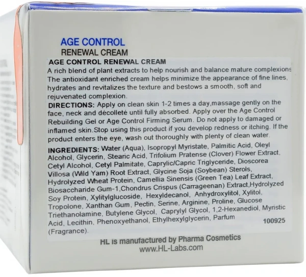 Відновлюючий крем для шкіри з фітоестрогенами / AGE CONTROL RENEWAL CREAM / Holy Land купить