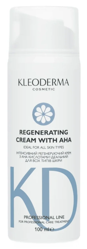 Интенсивный регенерирующий крем с АНА кислотами / Regenerating AНA cream / KleoDerma купить