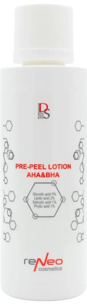 Передпілінговий знежирюючий лосьйон / Pre-peel lotion AHA/BHA / Derma Series