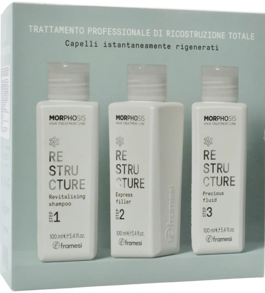 Система для інтенсивного відновлення волосся / Morphosis Restructure Kit / Framesi